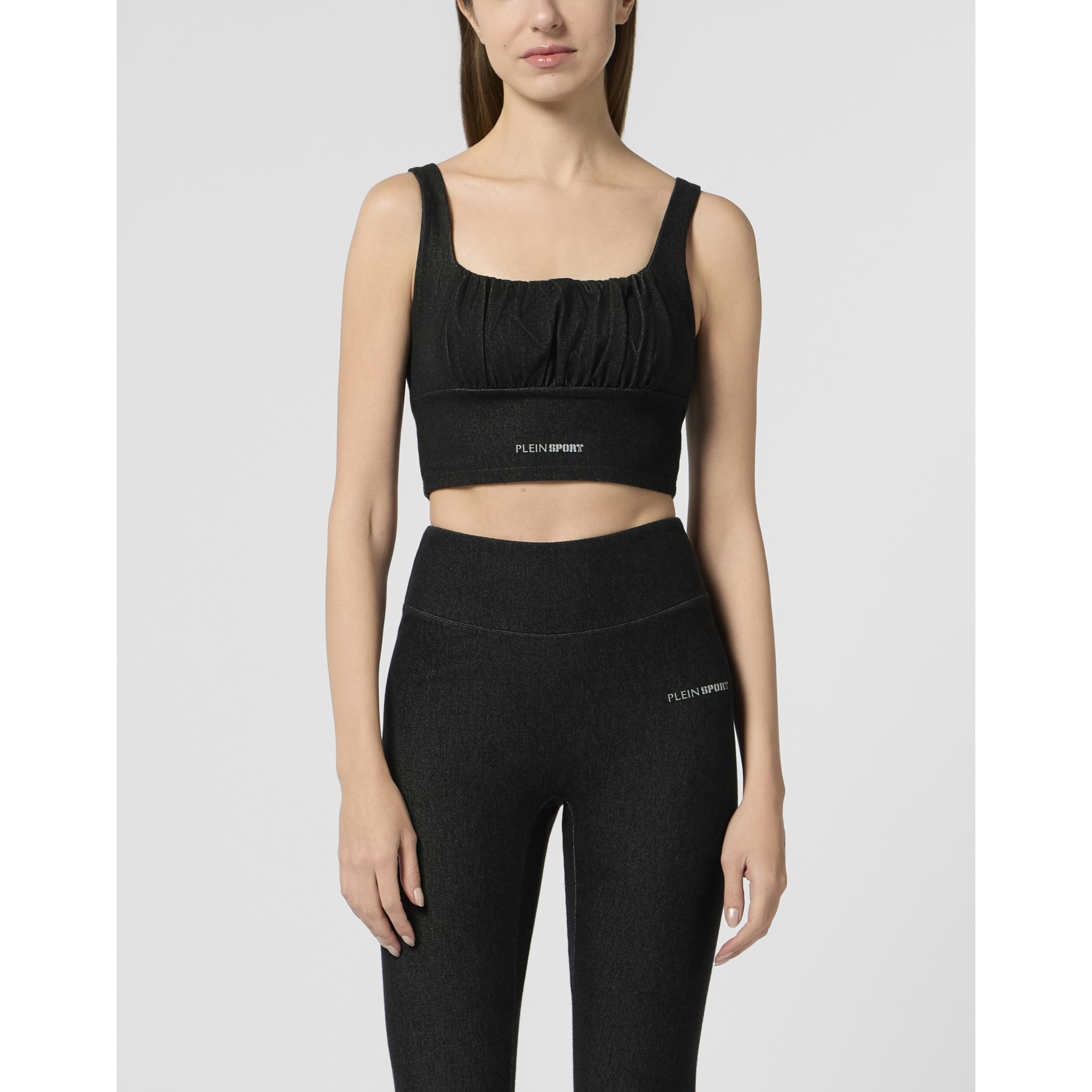 PLEIN SPORT Top Denim Touch PS