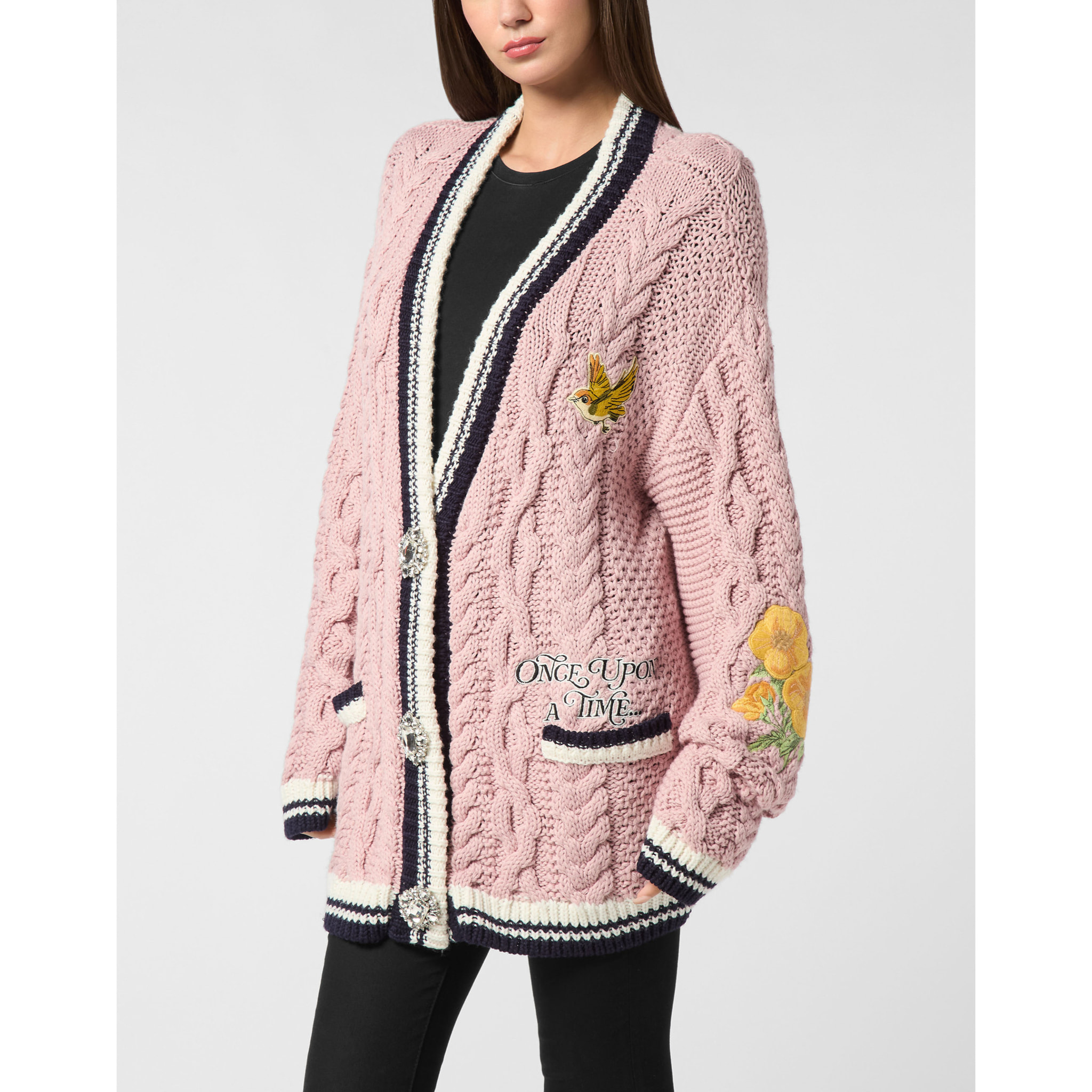 PHILIPP PLEIN Cárdigan largo