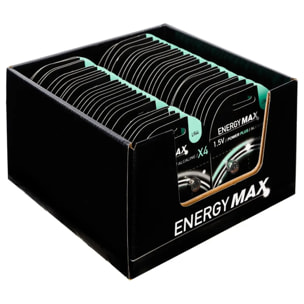 Lot de 4 piles alcaline R44 avec