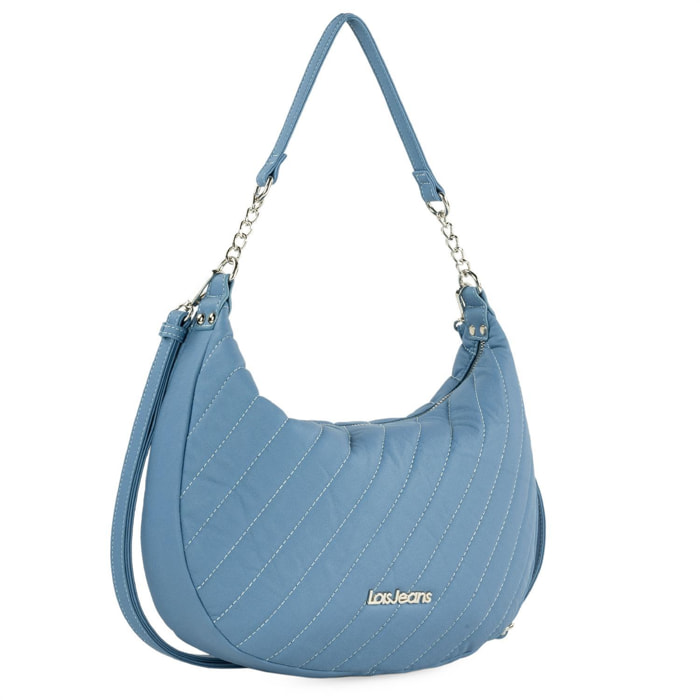 Bolso Hombro Lois Crysdale Azul