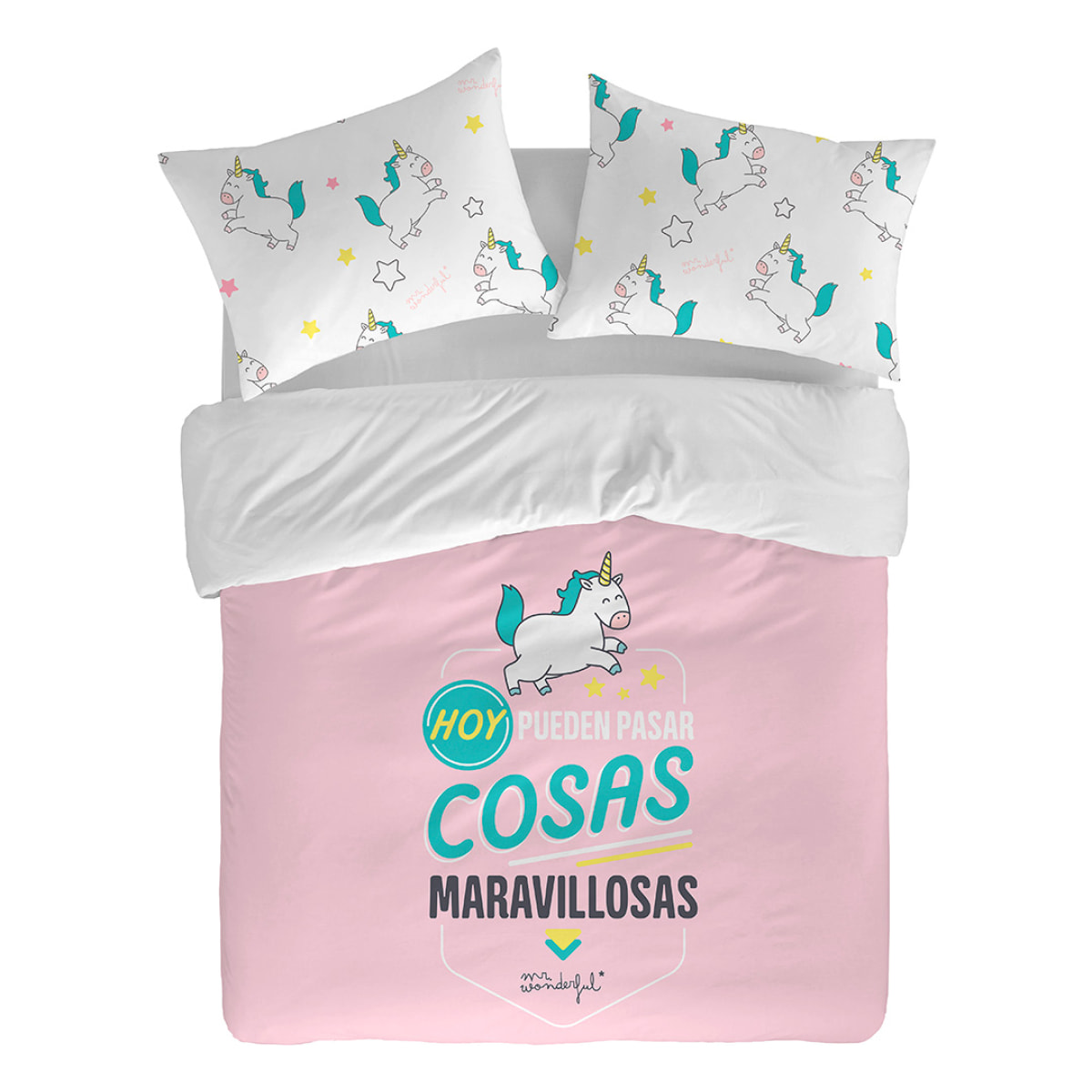 Funda nórdica Mr. Wonderful Cosas Maravillosas - 100% algodón -