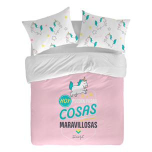 Funda nórdica Mr. Wonderful Cosas Maravillosas - 100% algodón -
