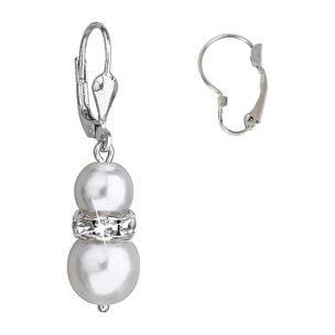 Pendientes Pearls adornado con perlas de Swarovski