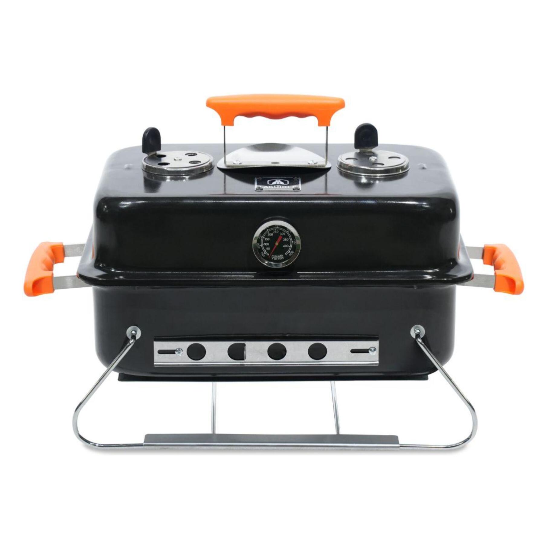 Grill portable avec pieds pliables