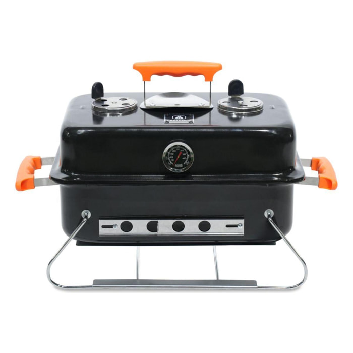 Grill portable avec pieds pliables
