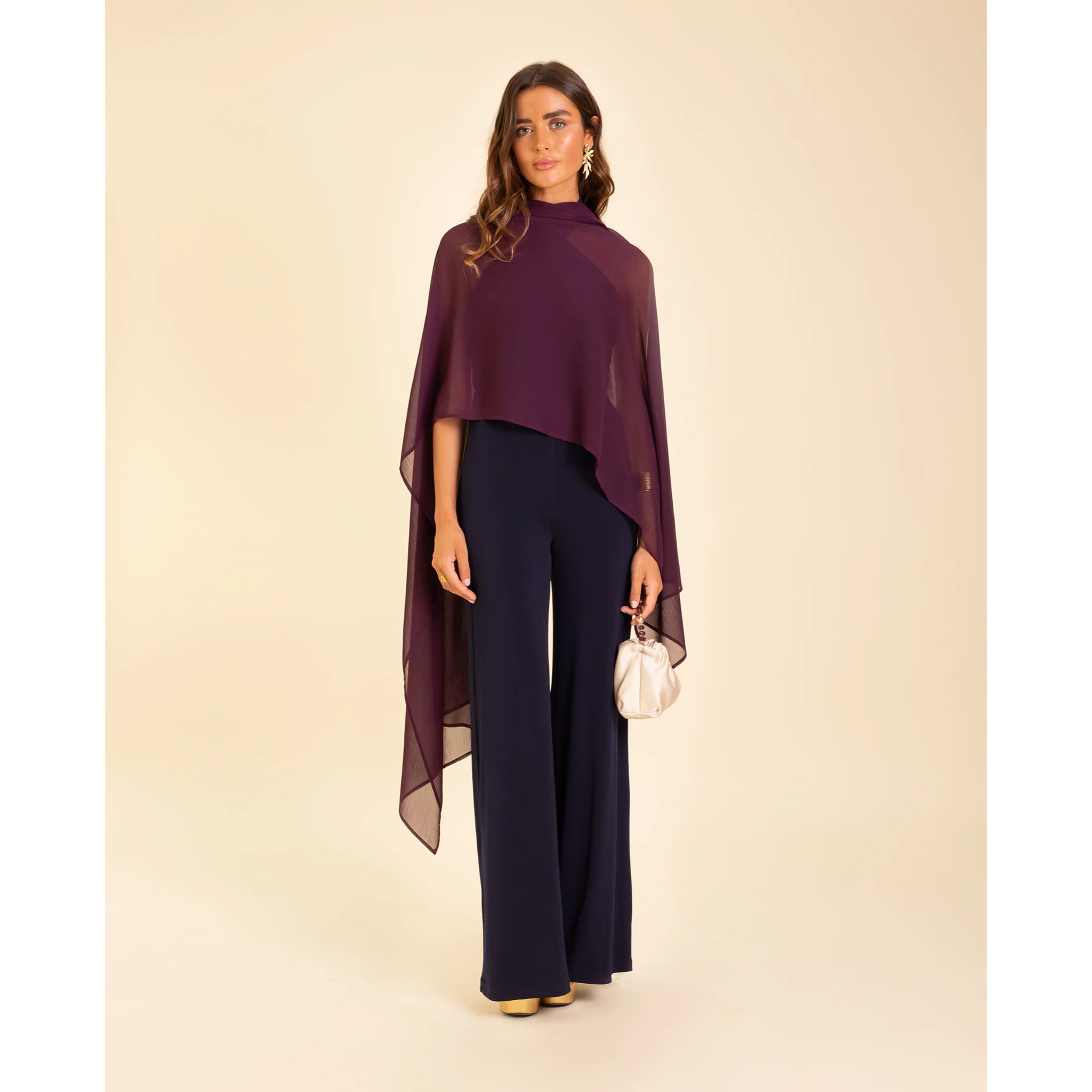 Mono largo de mujer halter cruzado