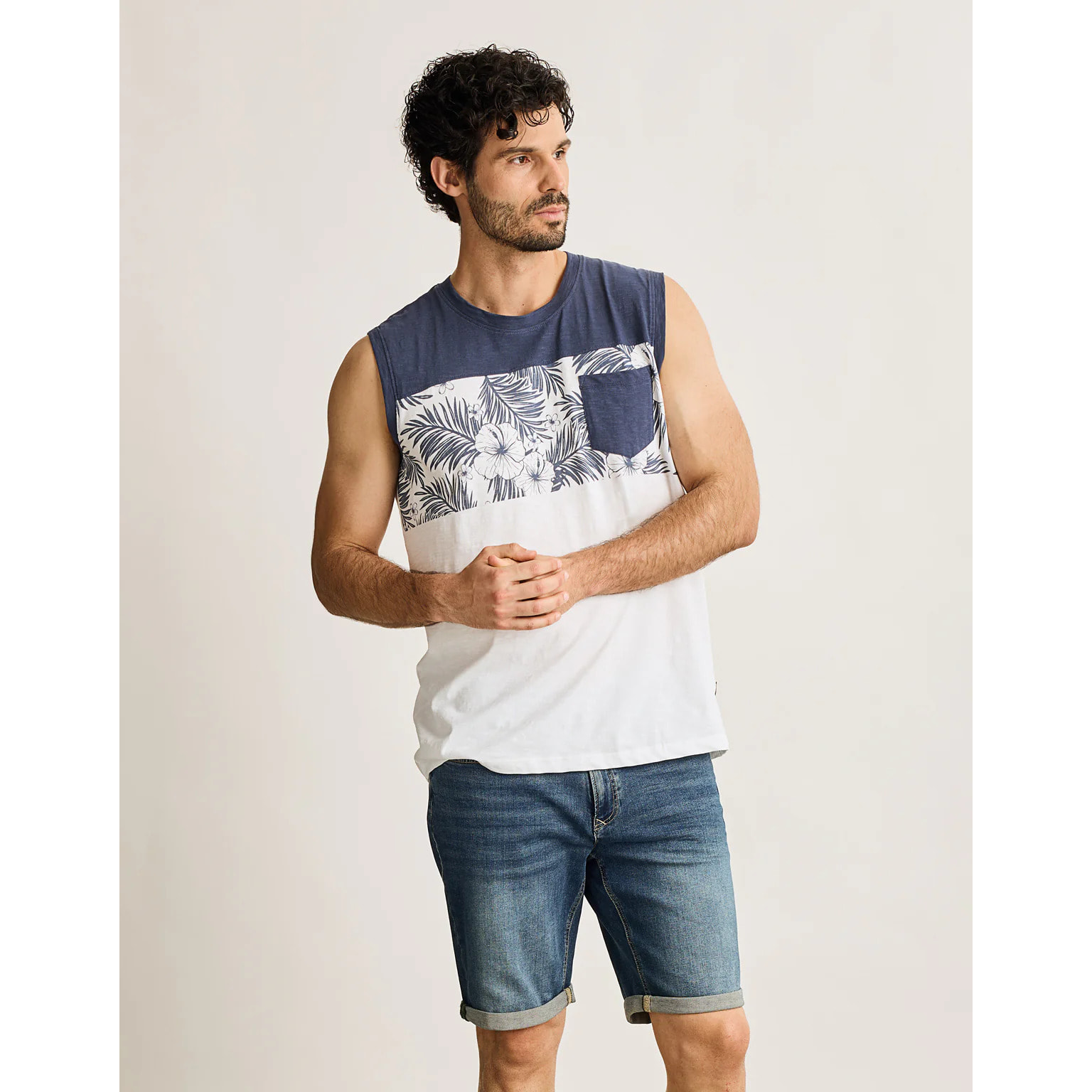 Camiseta Tirantes Azul - Nausala