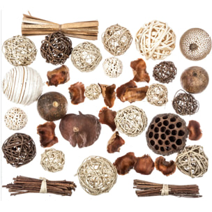 Set de boules décoratives H44cm