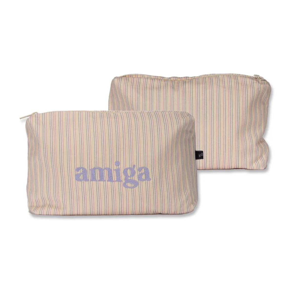 Estuche bordado "Amiga"