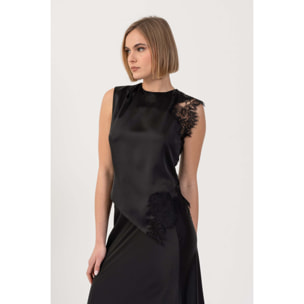Kocca - Top con dettagli in pizzo Donna