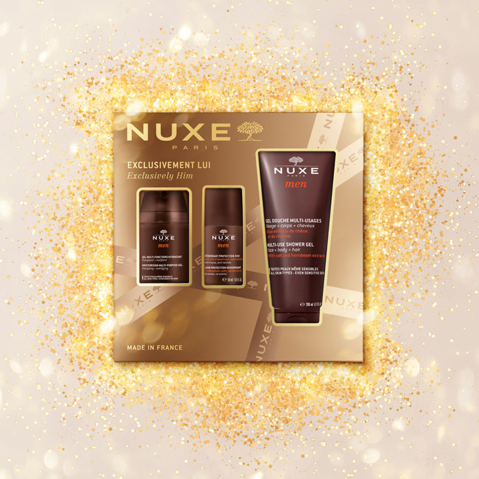 Nuxe Men - Coffret Gel Douche Multi-usages 200 ml + 2 Produits