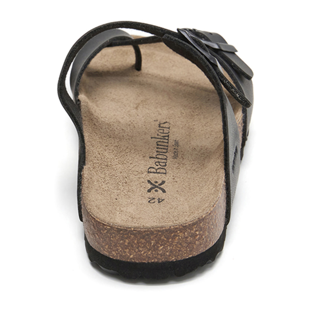 SANDALIA BABUNKERS NEGRO