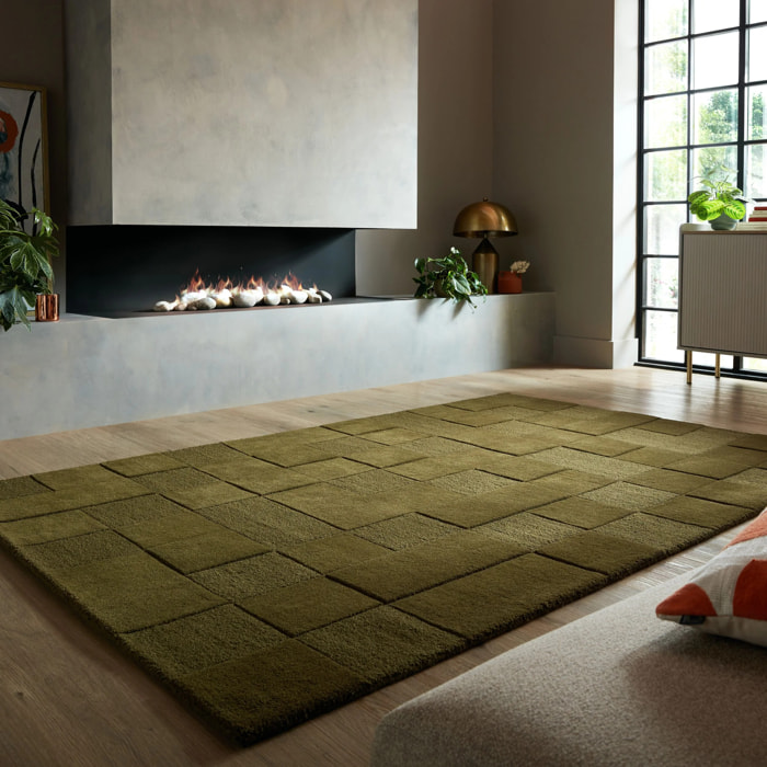 Tapis en laine CHECKERBOARD