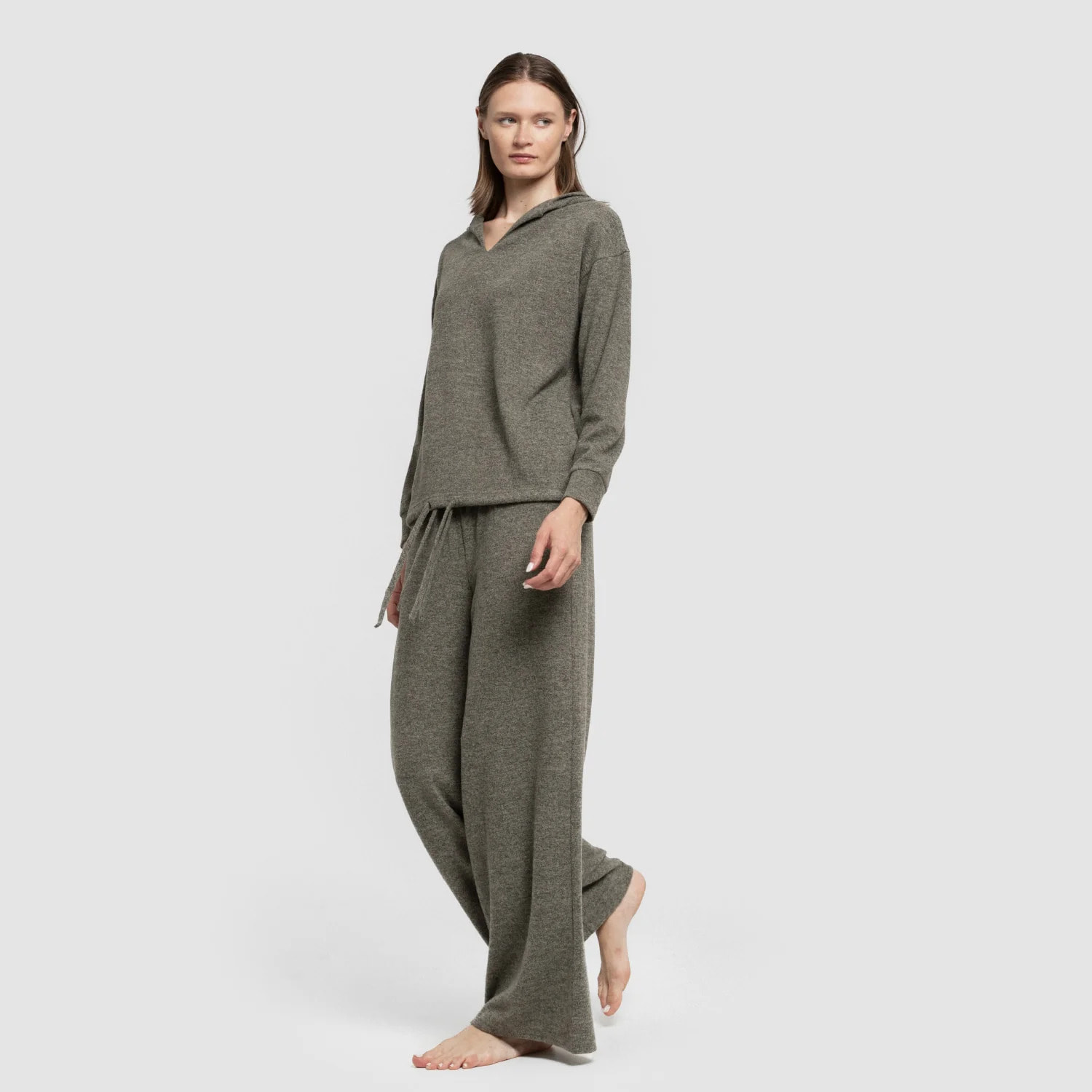 Pantalón largo ancho new punto extra suave