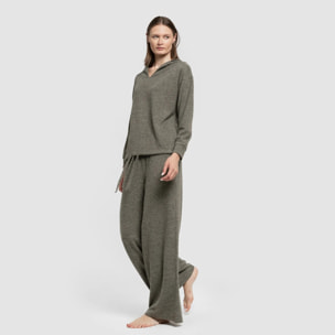 Pantalón largo ancho new punto extra suave