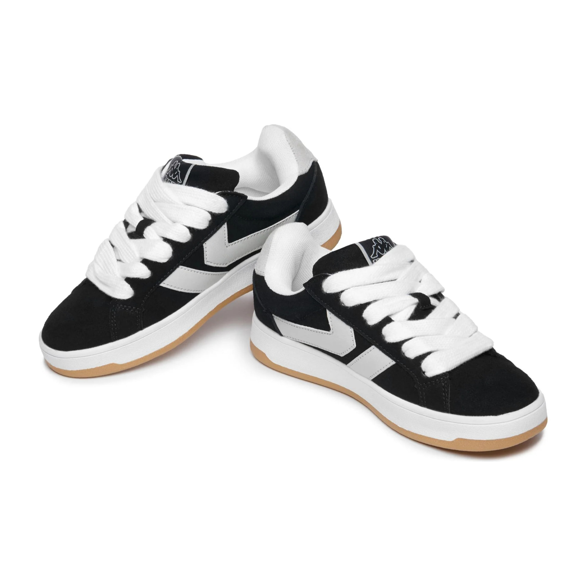 Sneakers Kappa Uomo Donna Logo Marlon Nero