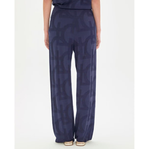 Pantaloni in tricot jacquard LC