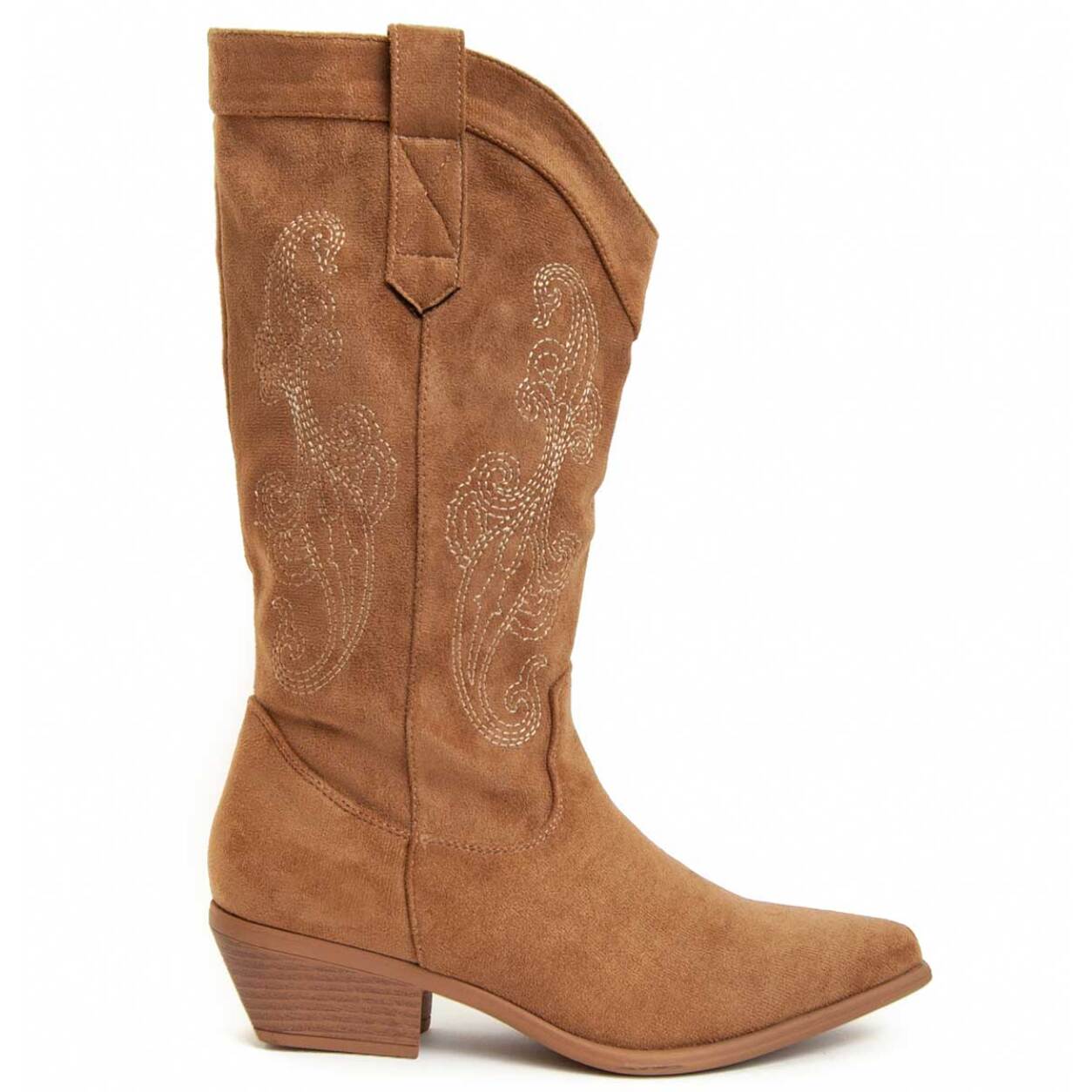 Bota Cowboy De Tacón Para Mujer