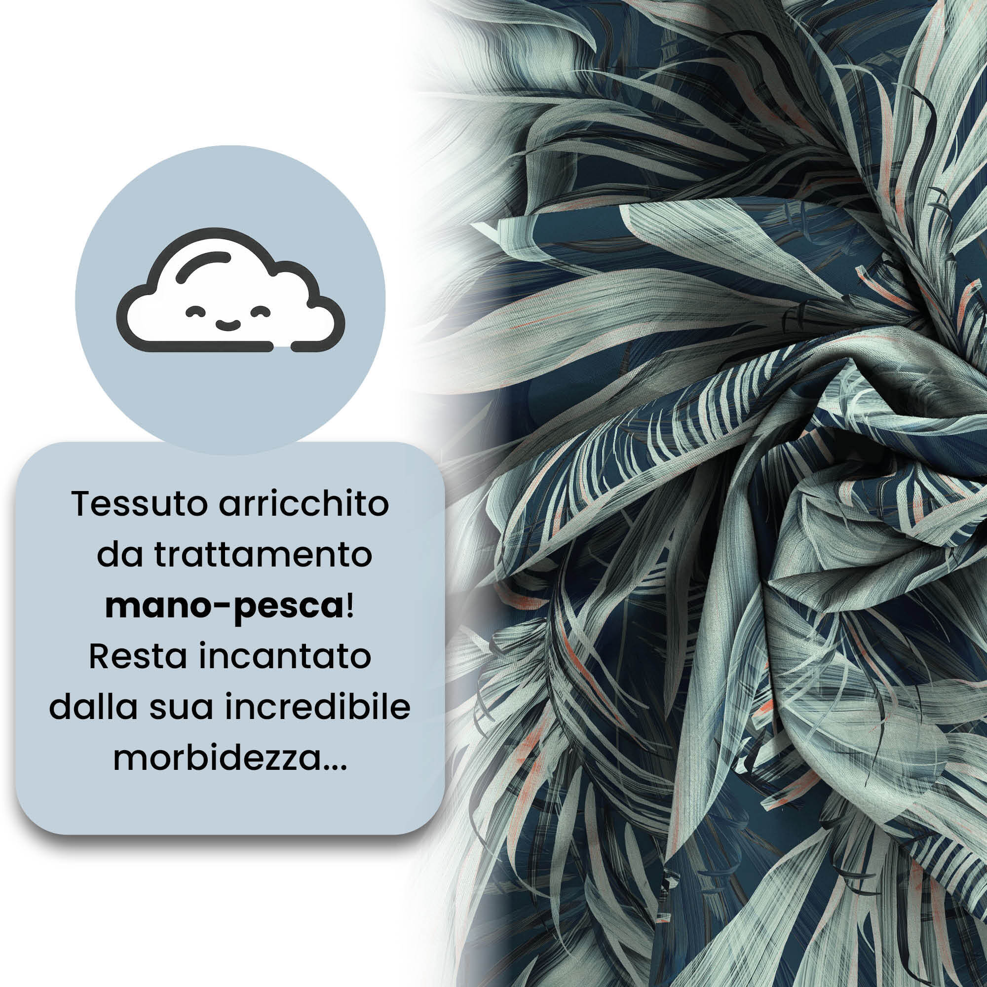 COPRIPIUMINO FASHION, 100% Microfibra, No Stiro - TROPICAL