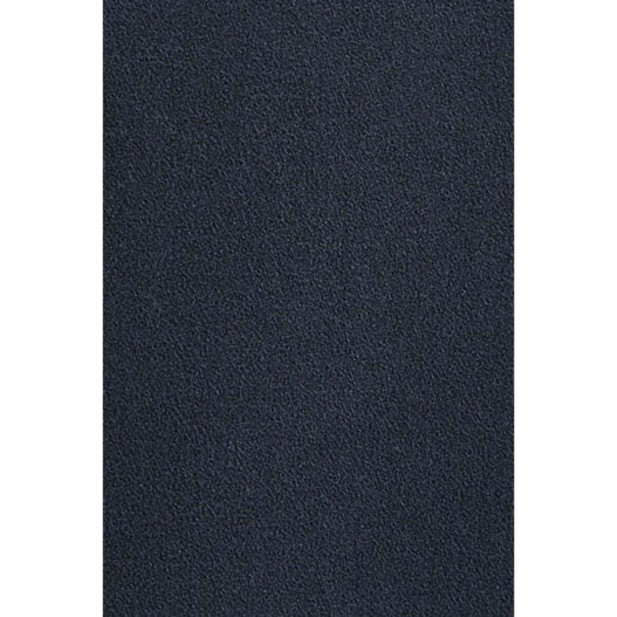 Falda azul marino June con monograma bordado