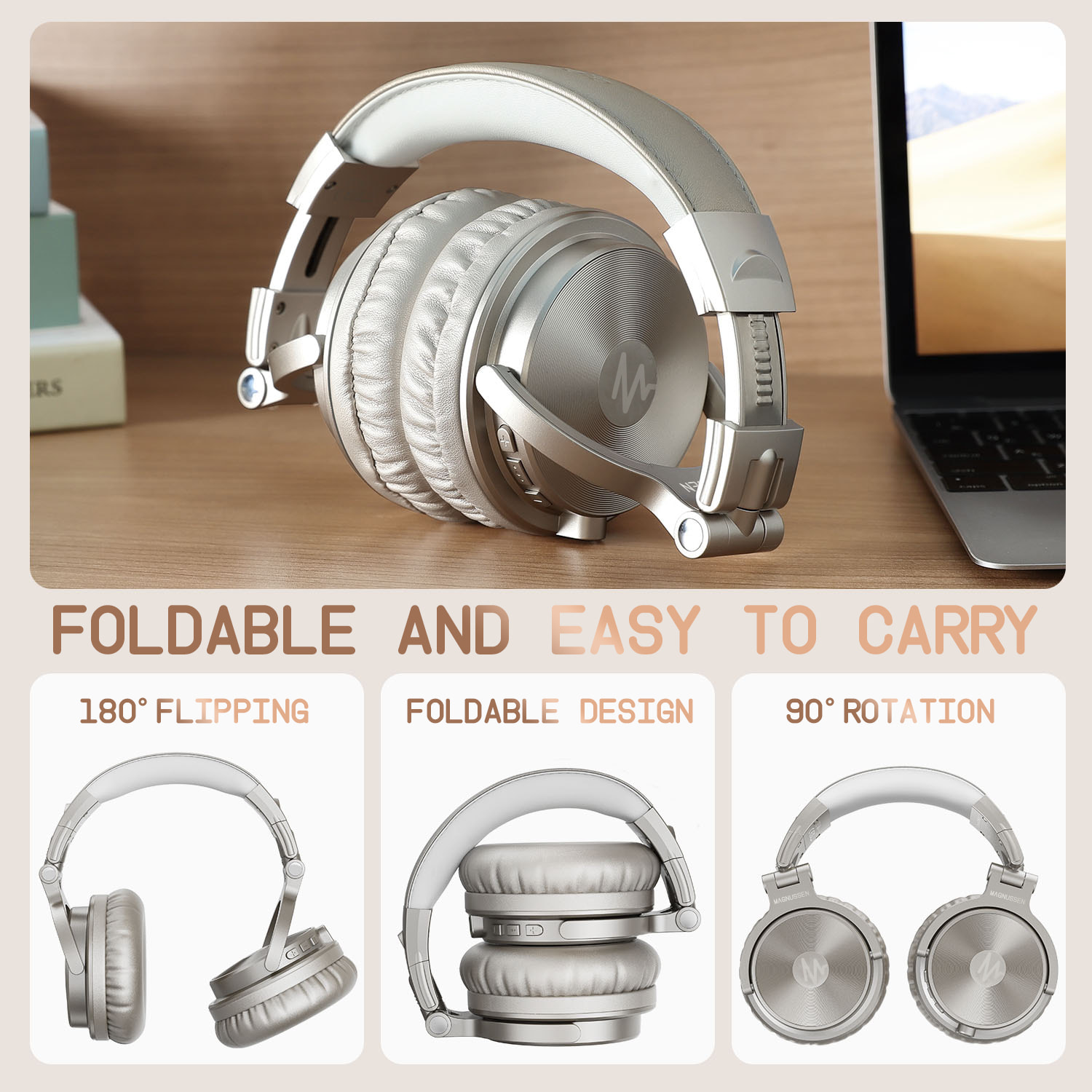 MAGNUSSEN H7 HEADPHONES en color Plateado
