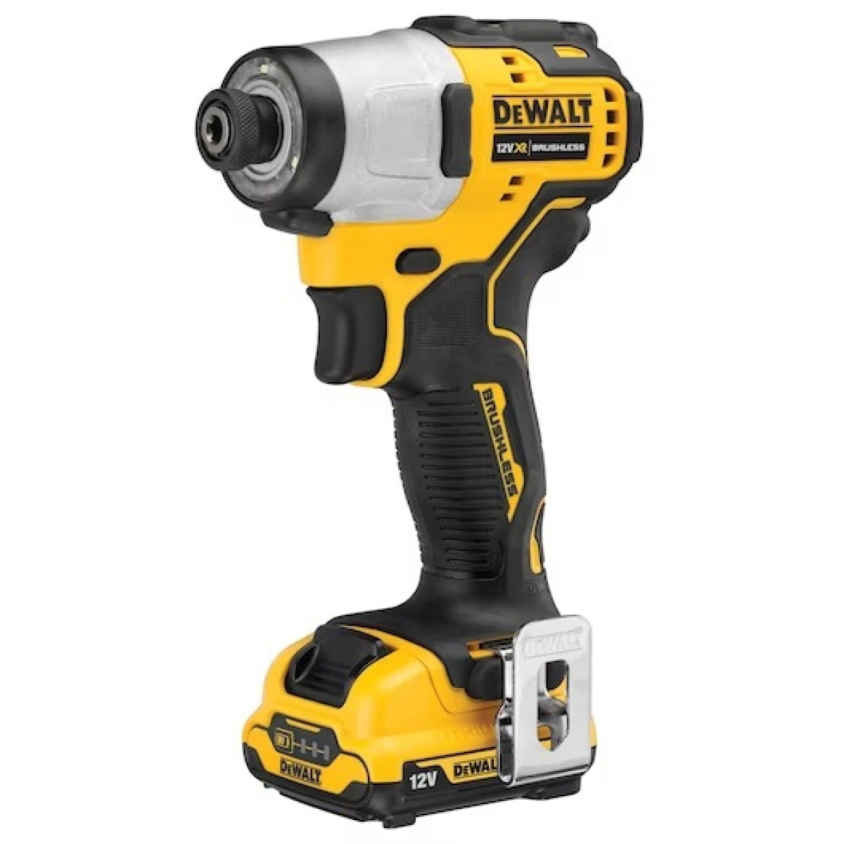 Visseuse à chocs 12V XR - DEWALT - avec 2 batteries 2 Ah - Chargeur - TSTAK- DCF801D2-QW