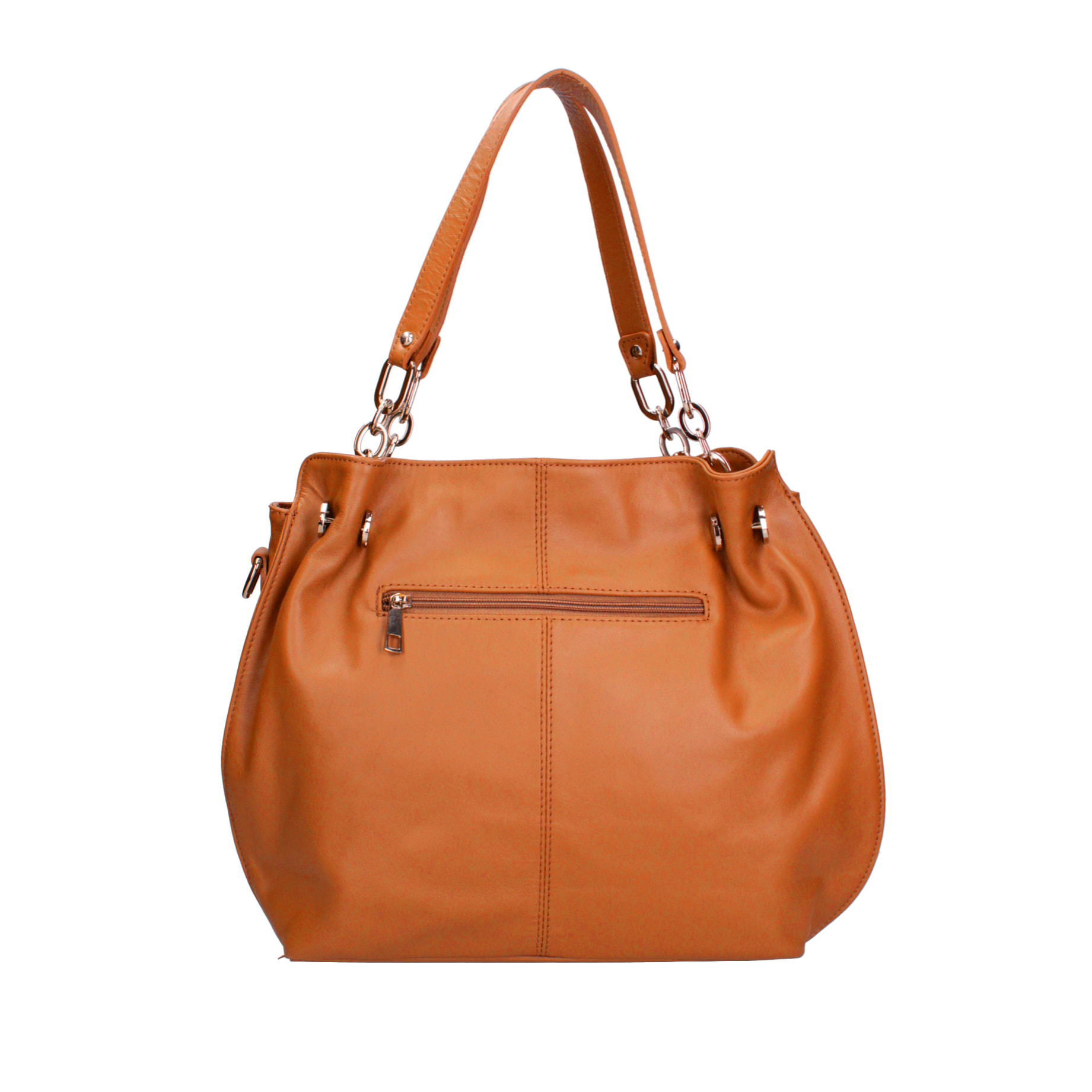 Borsa a mano da donna Made in Italy - Modello Ereba - 100% pelle - 38.0 x 30.0 x 12.0 cm