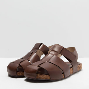 Sandalias S3191 RESTORED SKIN BROWN /RONDO color Brown