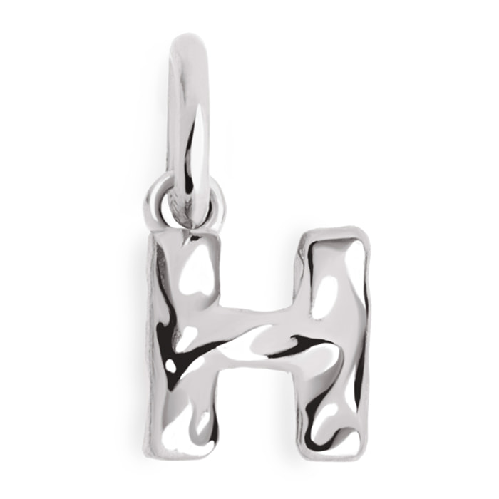Charm Letter Organic Plata