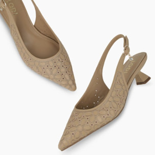 ZAPATOS DE SALÓN NUDE A-VINA