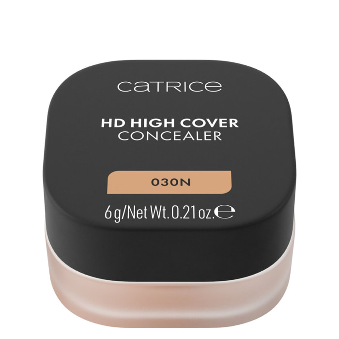 HD High Cover Concealer - Correcteur Formule Crémeuse Haute Couvrance Fini Mat