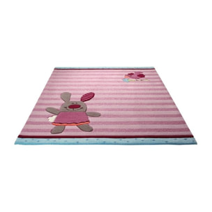 Tapis enfant fait main en acrylique LAMI