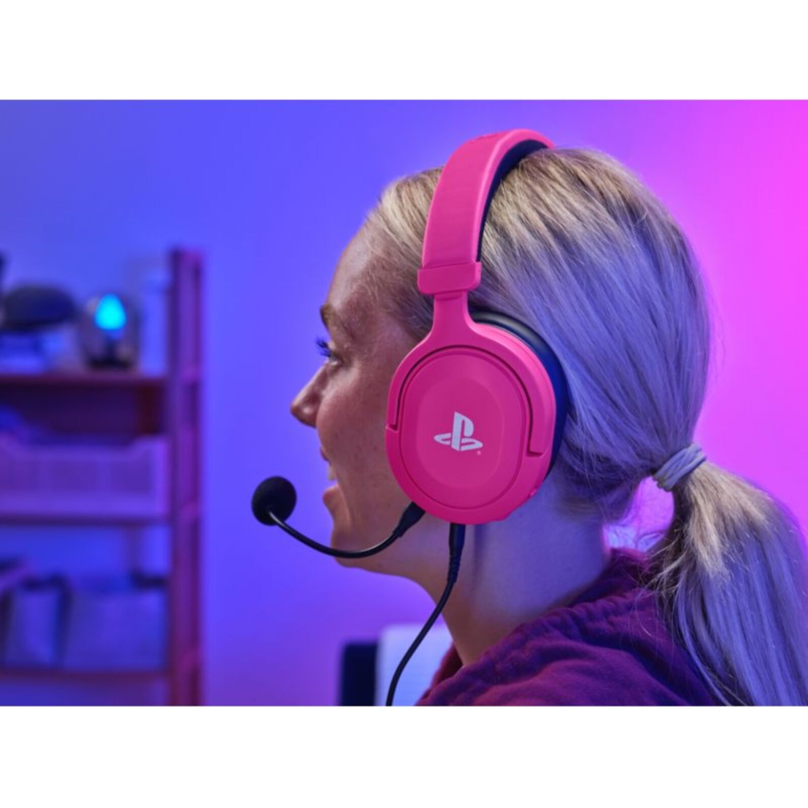 Casque gamer TRUST Forta PS5 Rose