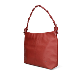 Borsa a spalla da donna - Modello Asteria Chic - Pelle vegana PU - 38.0 x 30.0 x 12.0 cm