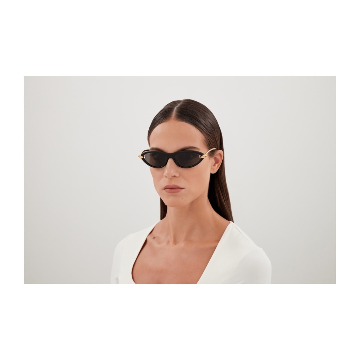 Gafas de Sol Bottega Veneta BV1390S-001 de Acetato Mujer 56 mm