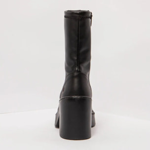 Botines con tacón 1973 NAPPA BLACK/BERNA color Black