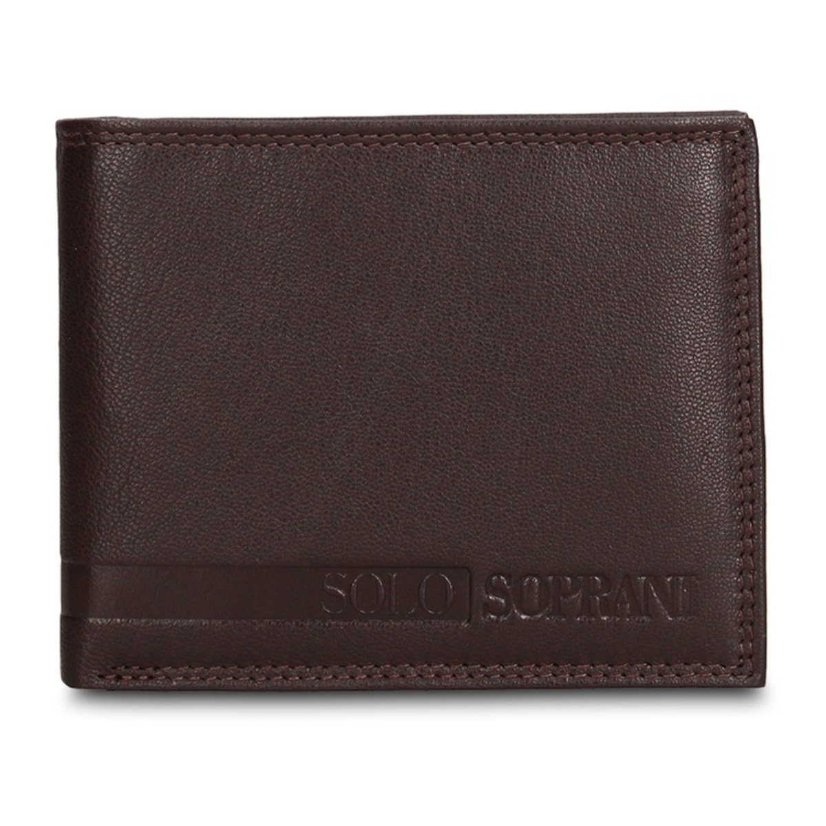 Portafoglio uomo in vera pelle - Modello Eldrin Prime - Casual - 12.5 x 9.5 x 2.0 cm