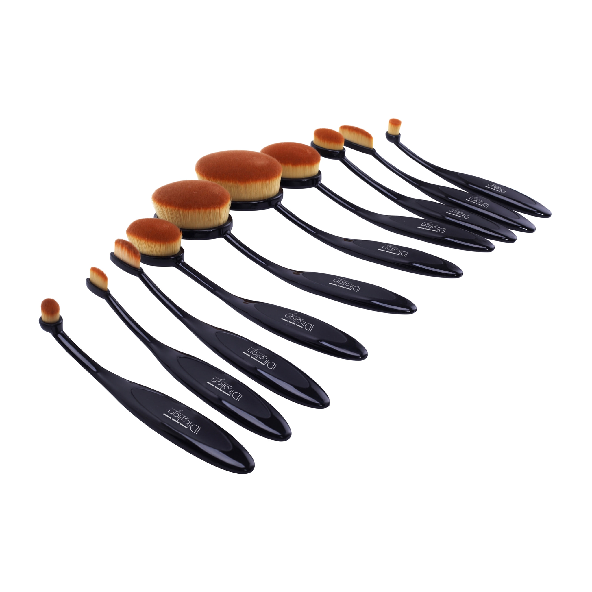 Set de 10 pinceaux pour le maquillage