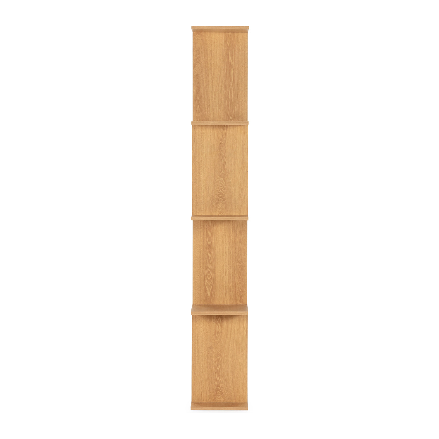 Estantería Niko 8 huecos efecto Roble