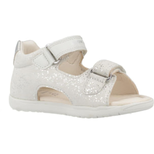 Sandalias Niña de la marca GEOX  modelo B SANDAL MACCHIA GIR BLANCO