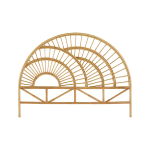 Tête de lit déco en rotin naturel L160 cm SUNNY