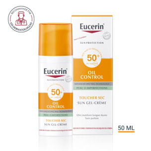 Sun Oil Control SPF50+ - Gel Crème - Peau à Imperfections 50 ml