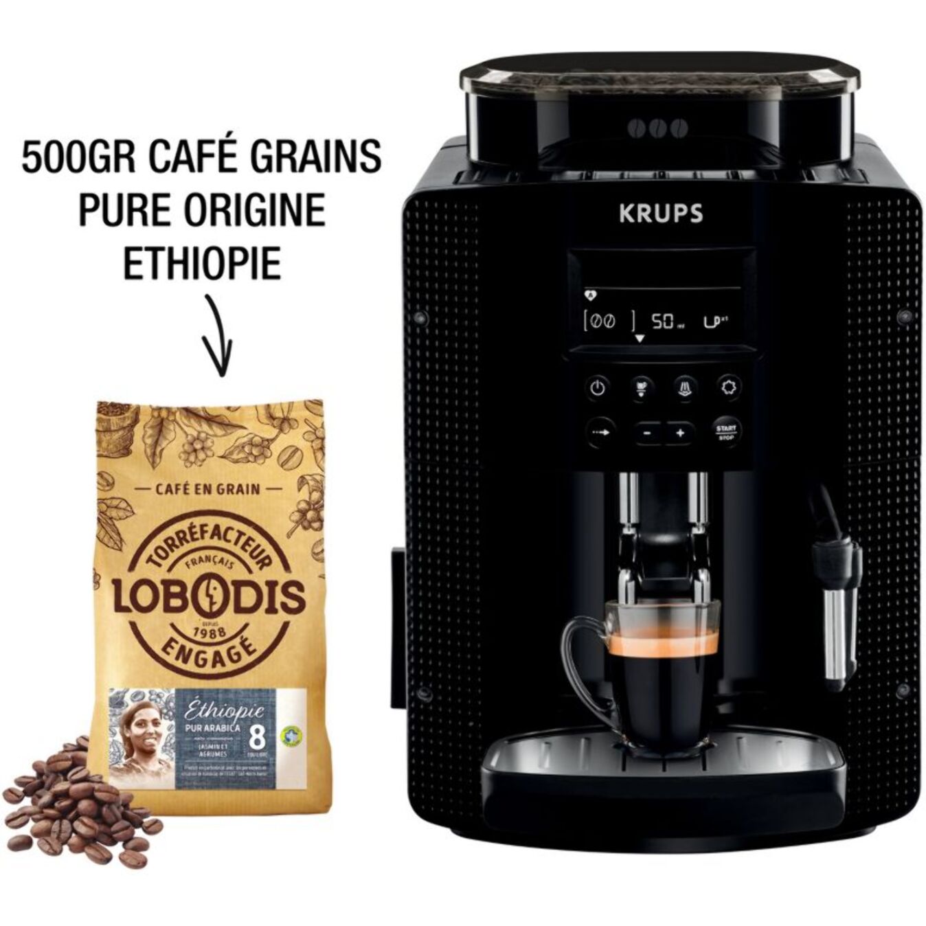 Expresso Broyeur KRUPS YY5569FD