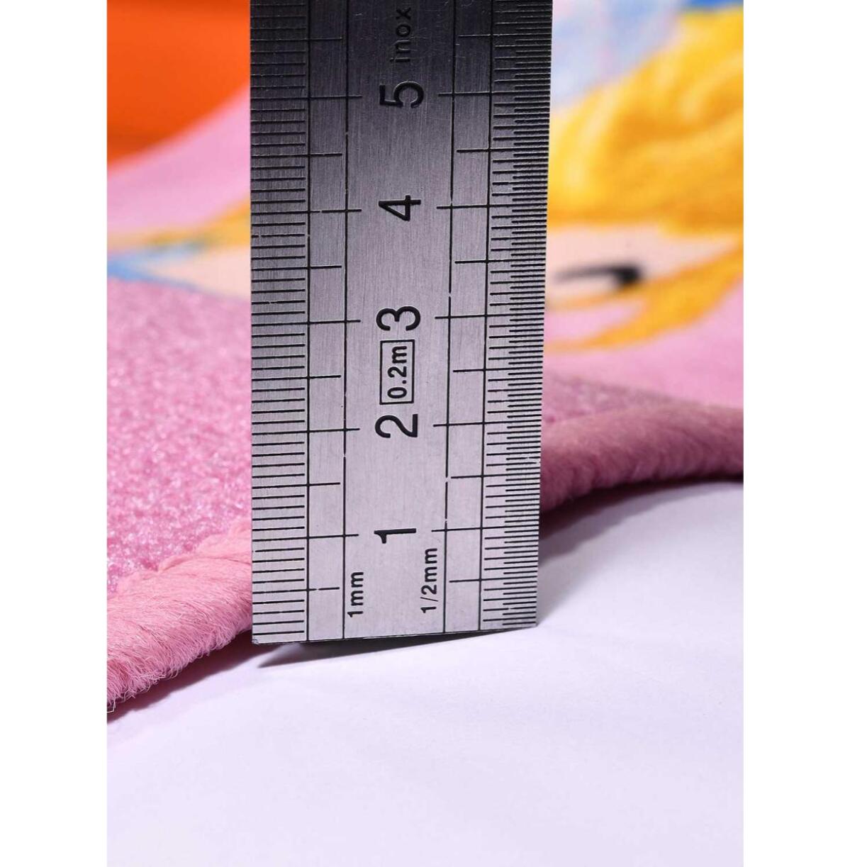 Tapis enfant Princesse Cendrillon, lavable en machine à 30°C