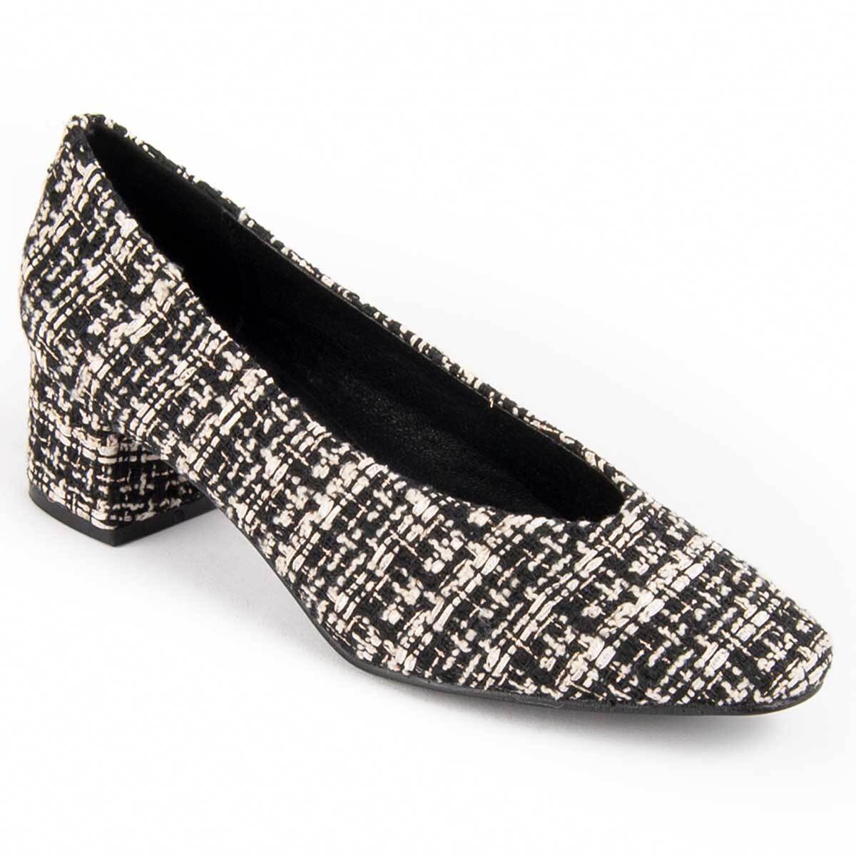 Zapato De Tacón - Negro - Altura: 4 Cm