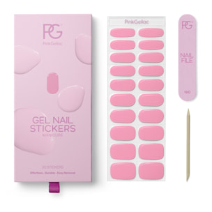 Stickers gel - 0045 Poppy Pink