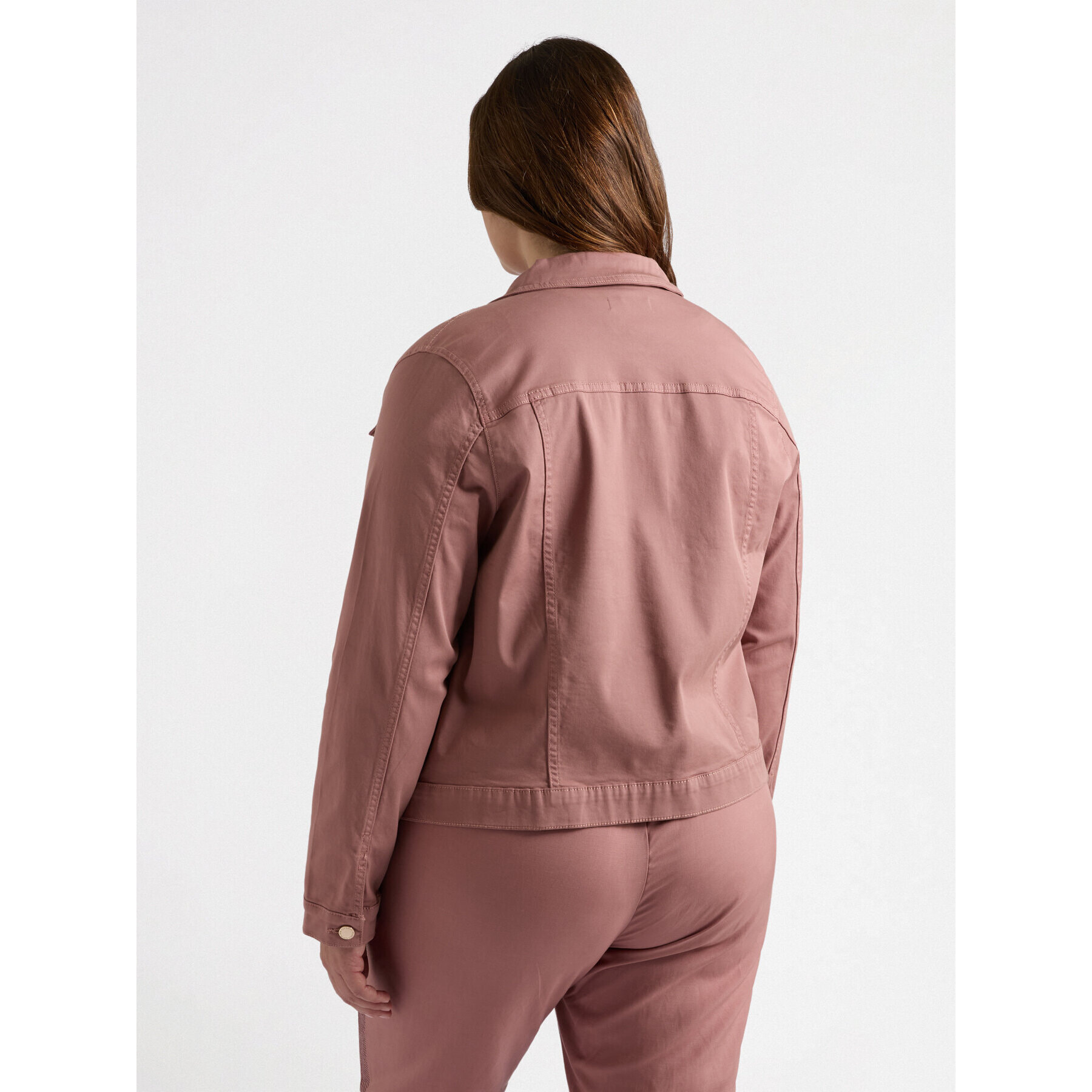 Fiorella Rubino - Cazadora casual con botones - Rosa cipria