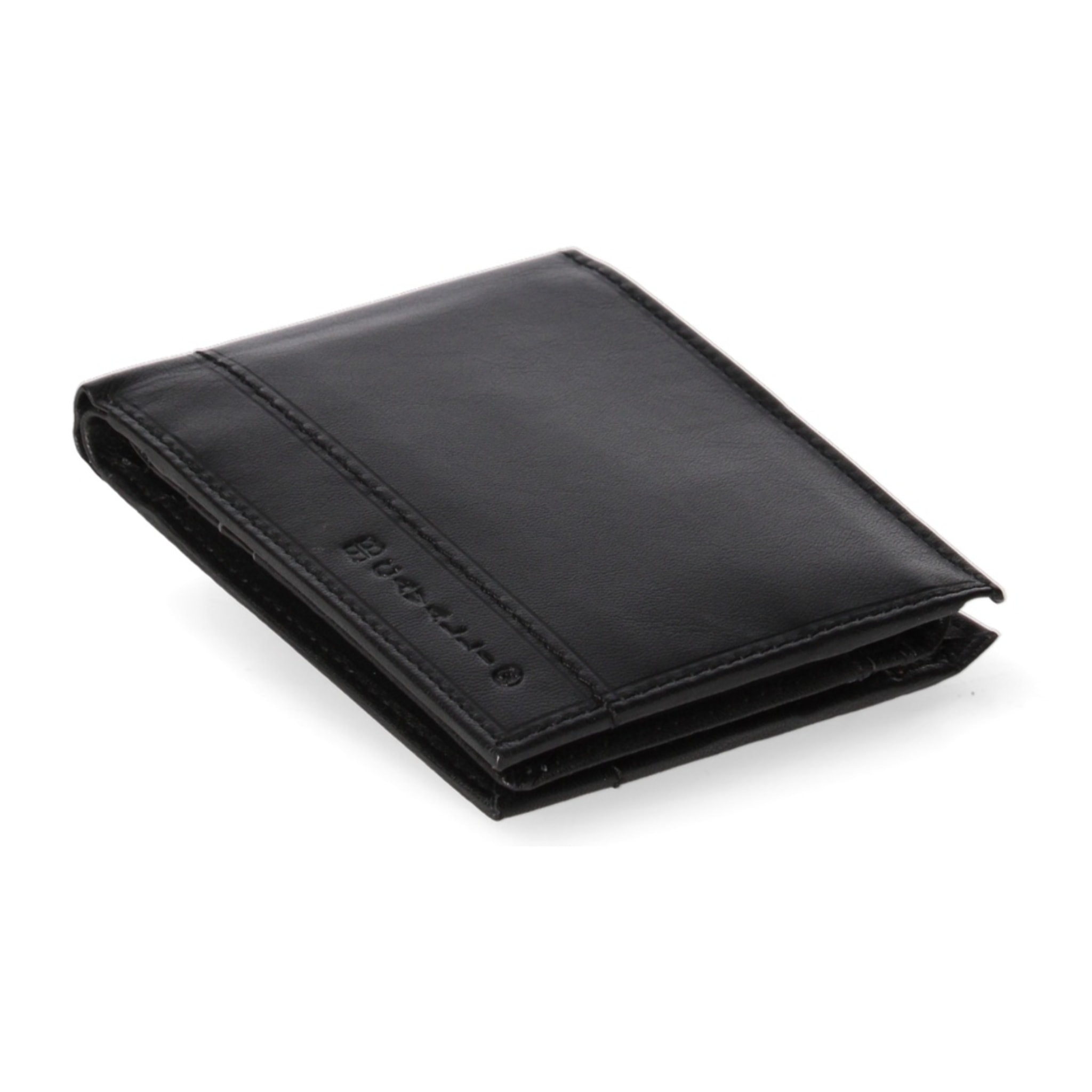 Portafoglio da uomo in vera pelle - Modello False - Casual - 12.5 x 10.0 x 2.0 cm