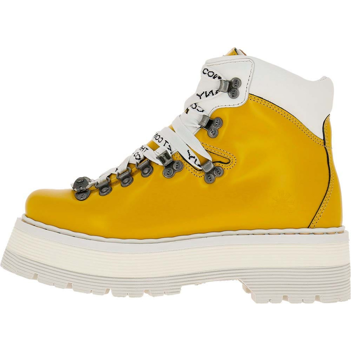 Botines 0910 CITY YELLOW-WHITE/ ART ALPINE color Yellow-white