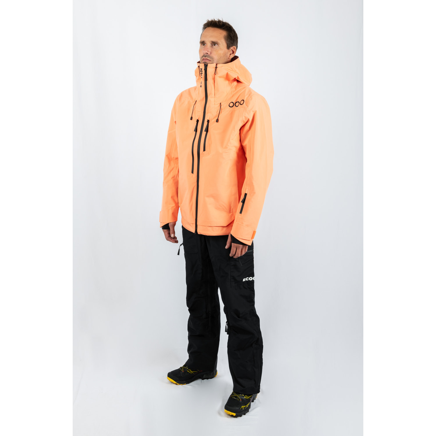 Chaqueta ECOExplorer Jacket Men marca ECOON - Naranja